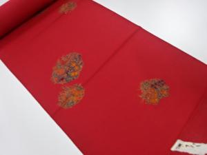 アンティーク　正絹　紬　着尺反物